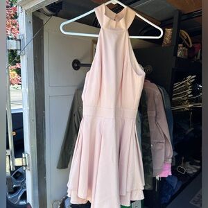 Lulus blush pink mini dress size XS